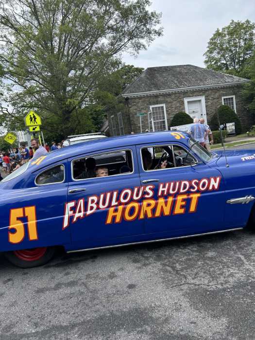 This annual parade features firetrucks,