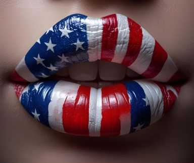 americanflaglips