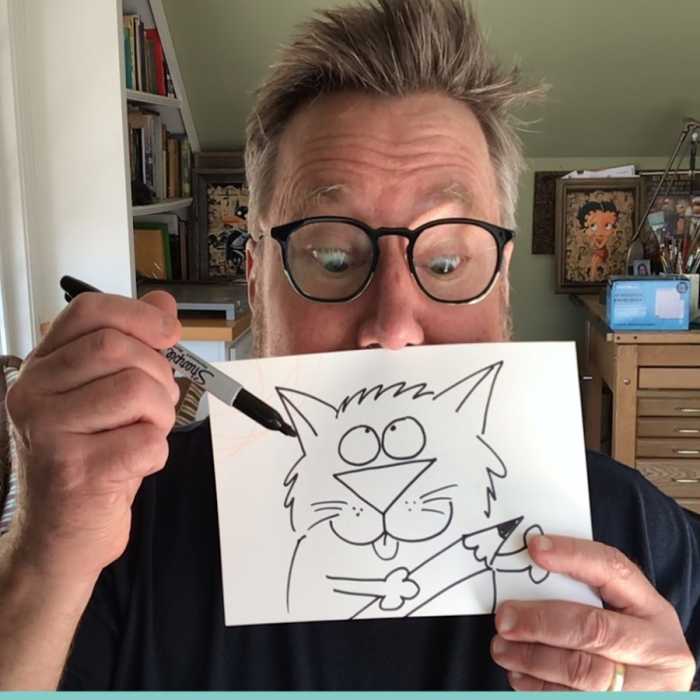 For all ages. Illustrator Rick Stromoski