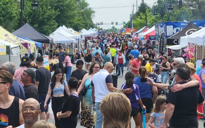 The annual New City Summer Street Fair,