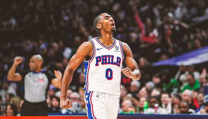 Philadelphia 76ers point guard Tyrese Ma
