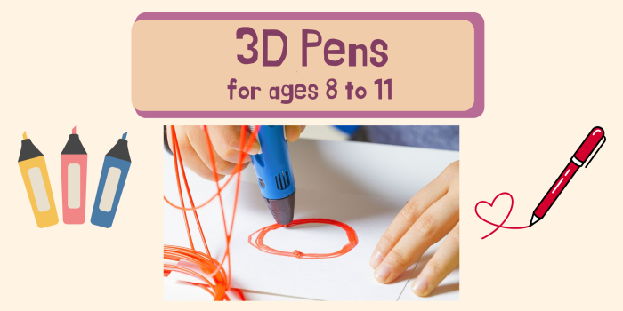For ages 8 to 11 Make original works of