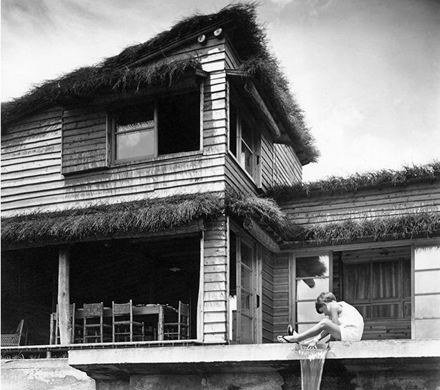 Summer residence designed for his own use by Antonin Raymond, Karuizawa