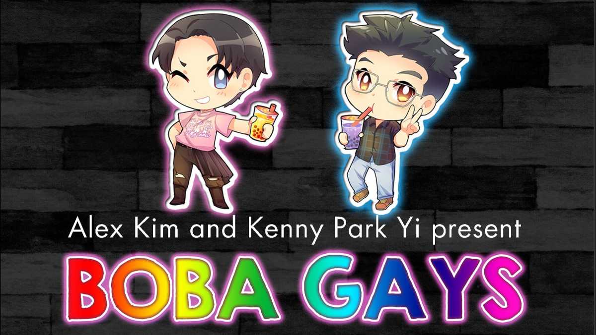 Boba Gays pride flyer