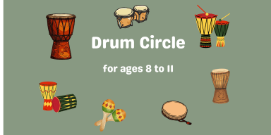 Drum Circle Instagram Post (2160 x 1080 px)
