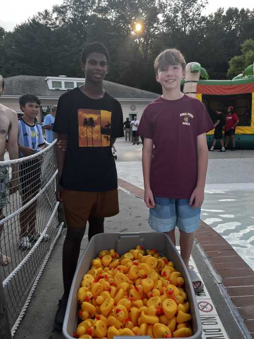 Over 1,000 rubber ducks will be released