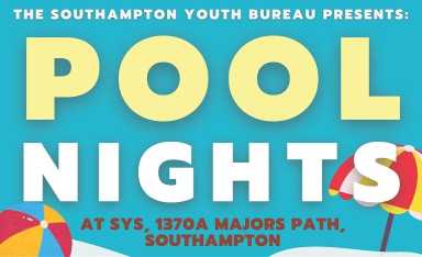 Pool Nights Flyer 2025