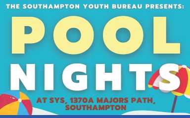 Pool Nights Flyer 2025