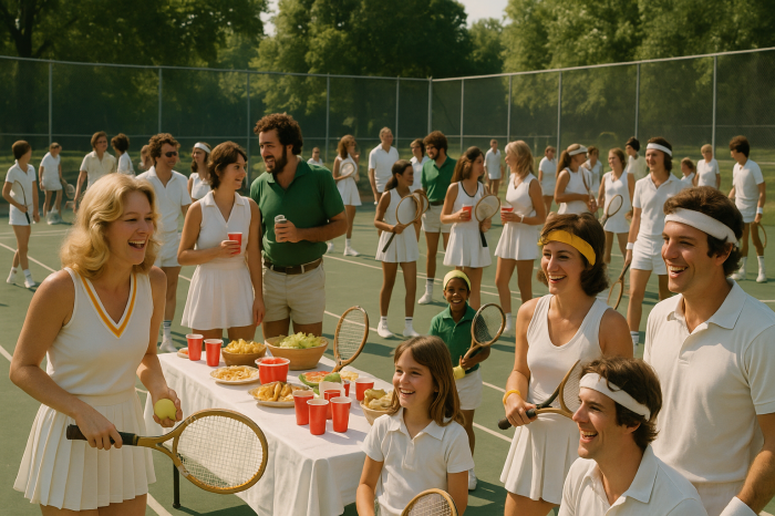 In the summer of 1976, when Bjorn Borg w