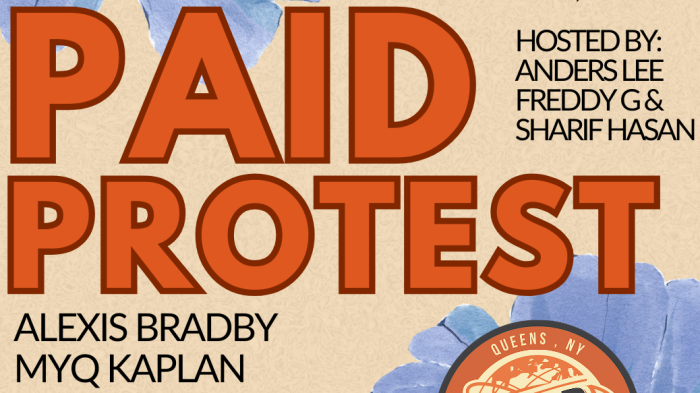 Paid Protest is a comedy show that raise