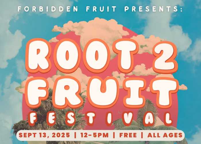 Root 2 Fruit is the annual festival put