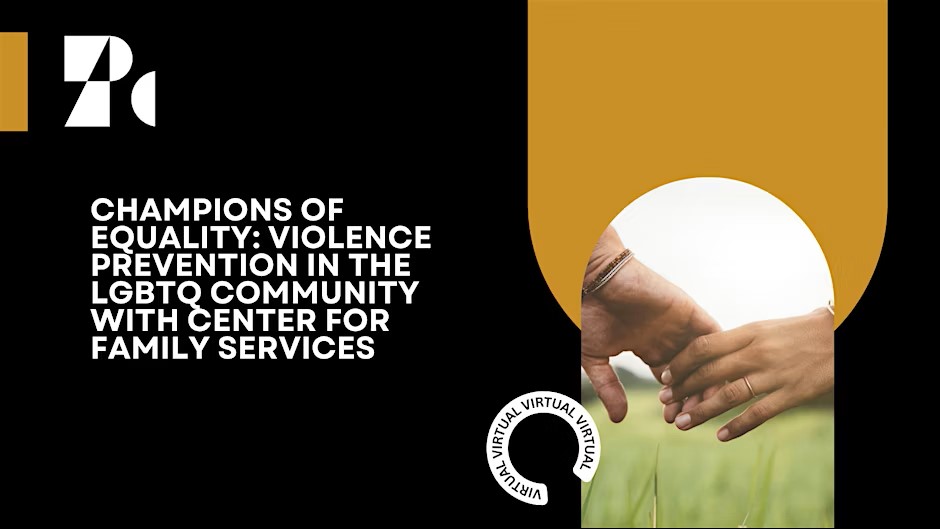 Aug 7 Champions of Equality Event Flyer