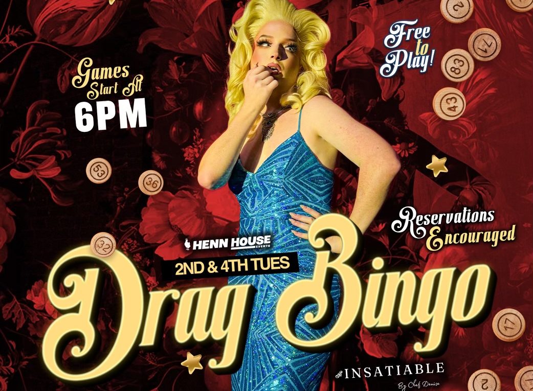 Drag Bingo Insatiable IG Post