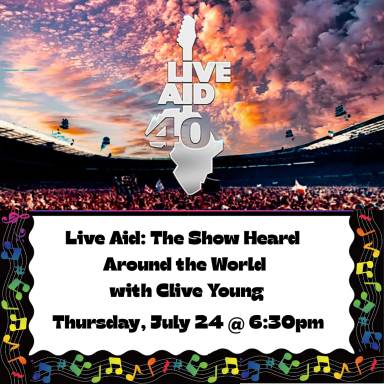 Live Aid The Show Heard Around the World with Clive Young