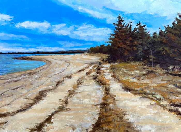This exhibition, “Long Island Landscapes