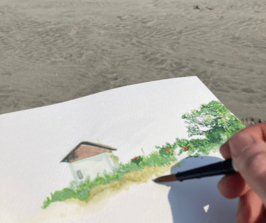 art class July 7