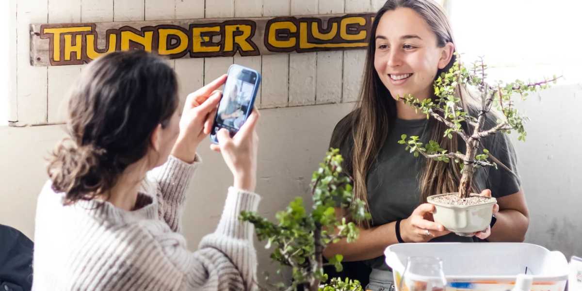 Bonsai Workshop at Bohemian Hall & Beer Garden