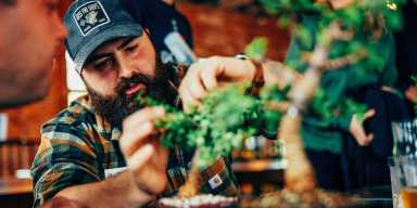 Bonsai Workshop at Torch & Crown Brewing Company