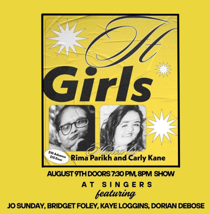 IT GIRLS is a comedy show/party that bri