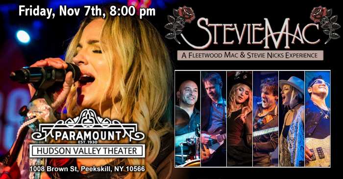 StevieMac returns to the Paramount Hudso