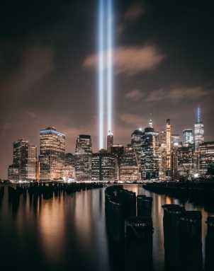 twin white lights