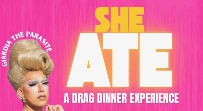 THE ULTIMATE DRAG DINNER SHOW every Frid