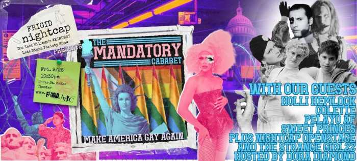 FRIGID Nightcap: The Mandatory Cabaret T