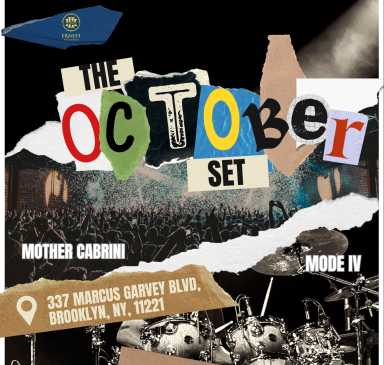 october set flyer