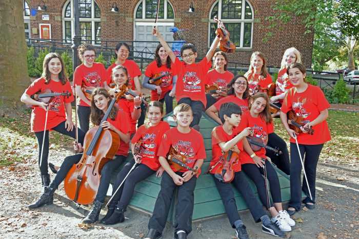 Young Staten Island violinists, under th