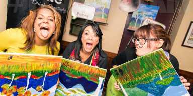 Paint Nite Riveredge Sunset