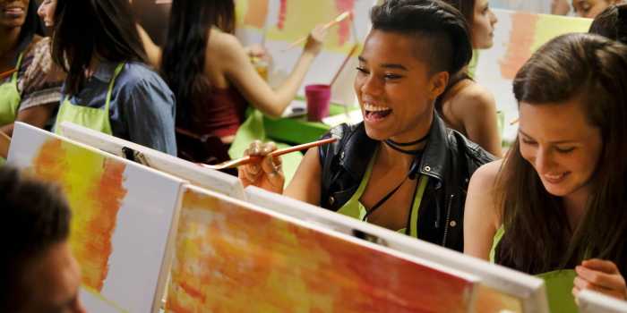 Paint & Sip with Paint Nite NYC at M