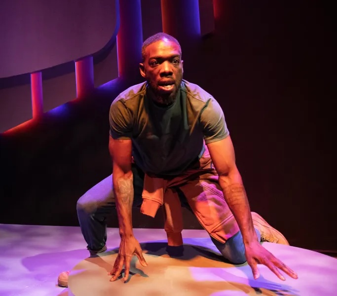 Photo – L. James in Backwards Forwards Back copy