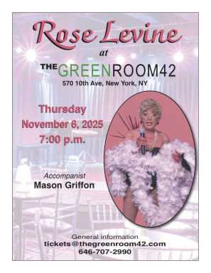 Rose at Green Room 11_6_25
