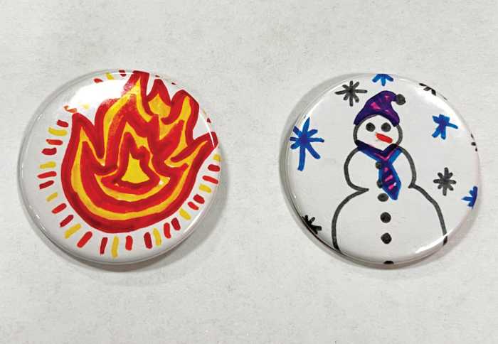 Fashion your own personalized button or