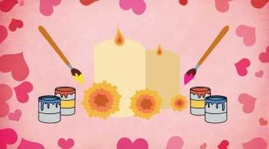 3D Printed Valentine’s Painting