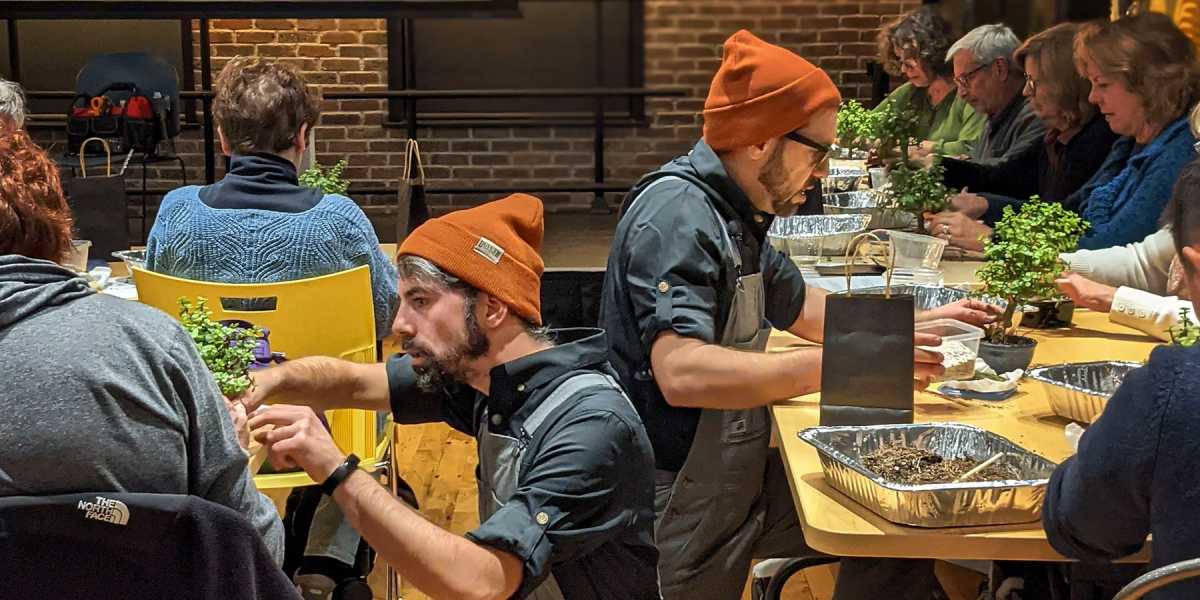 Bonsai Bar Workshop at The Loft at Japan Village