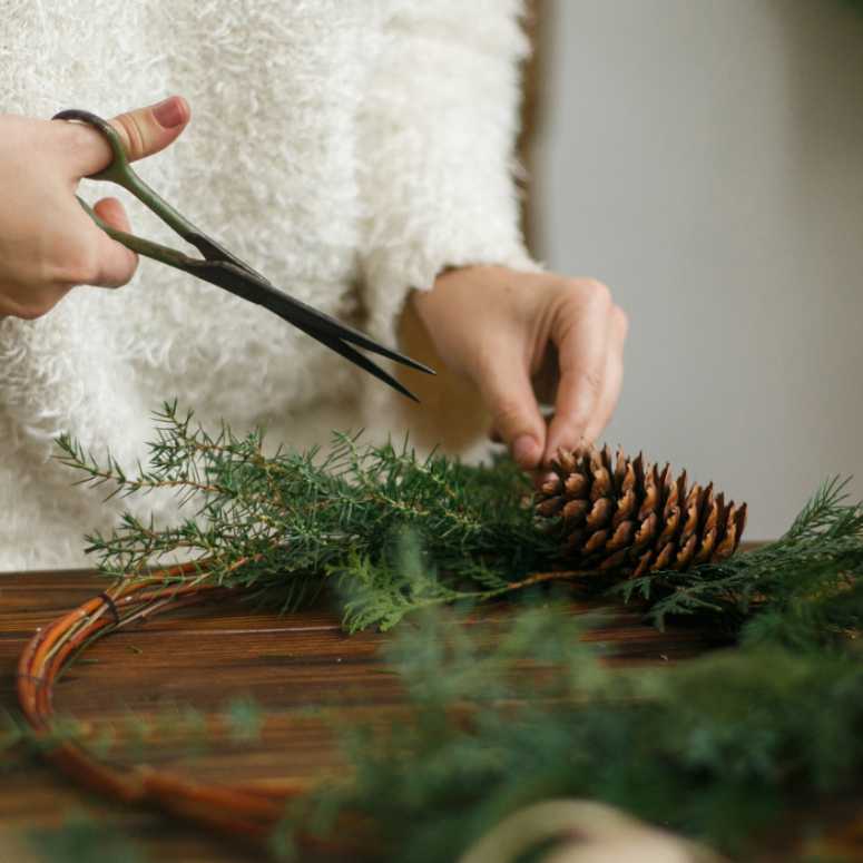 Wreath-making workshop