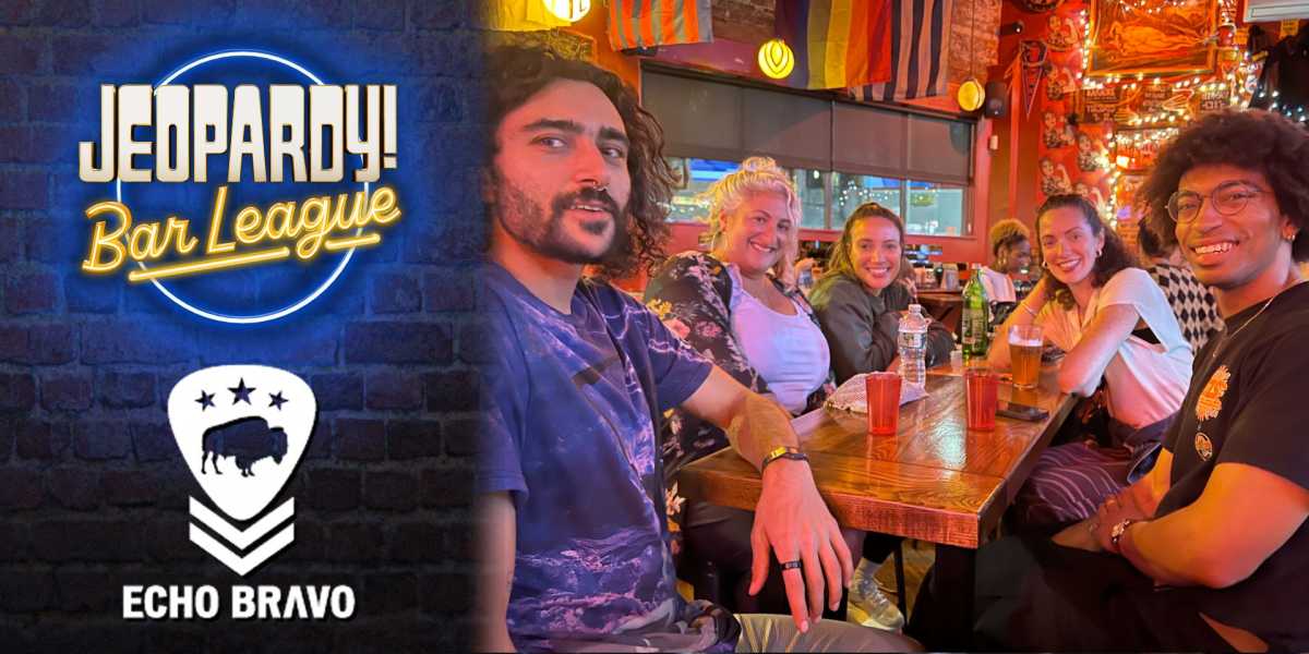 Jeopardy! Bar League at Echo Bravo