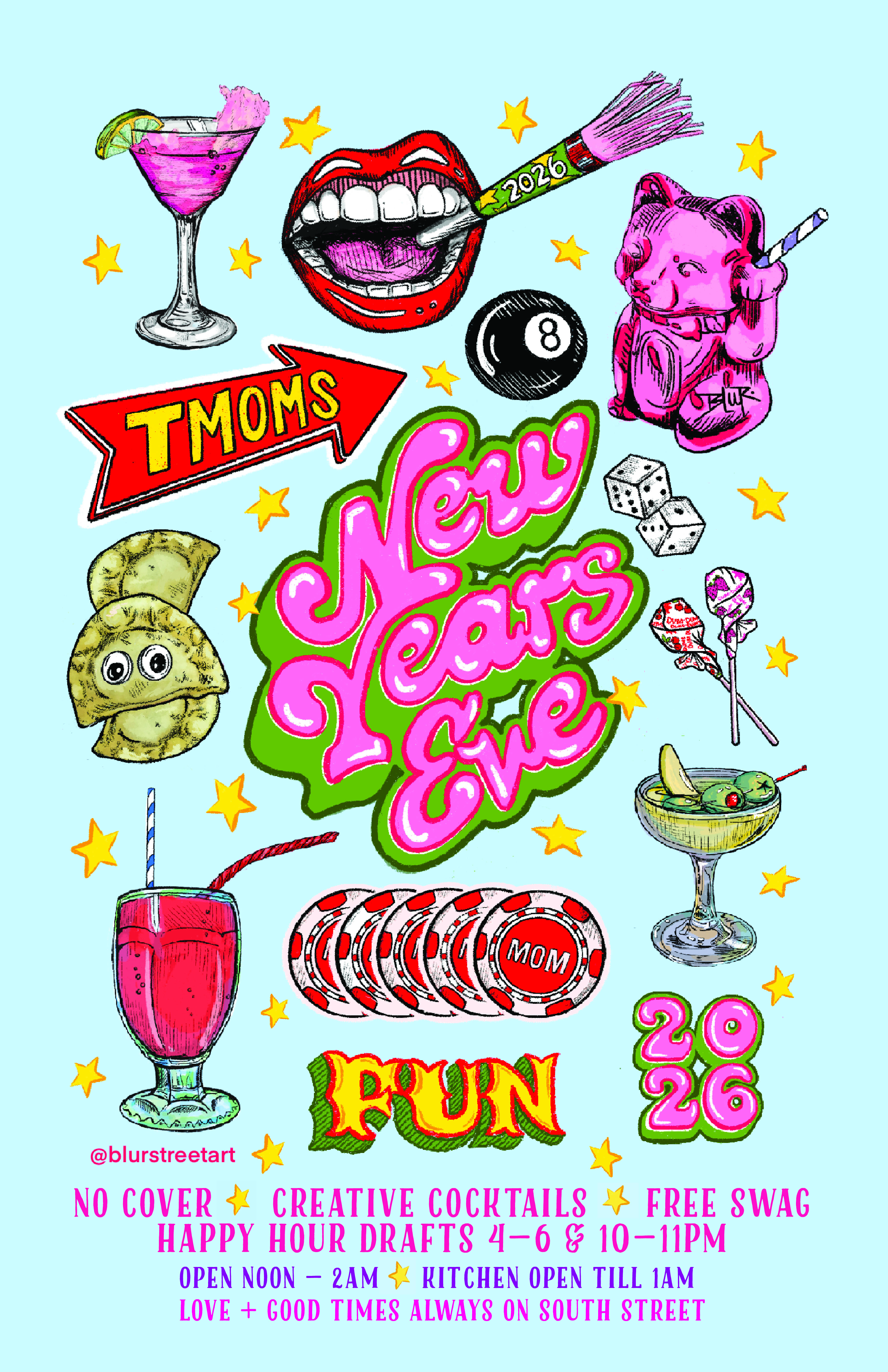 New Year's Eve at Tattooed Mom | To Do Philadelphia, image size:3465x5355