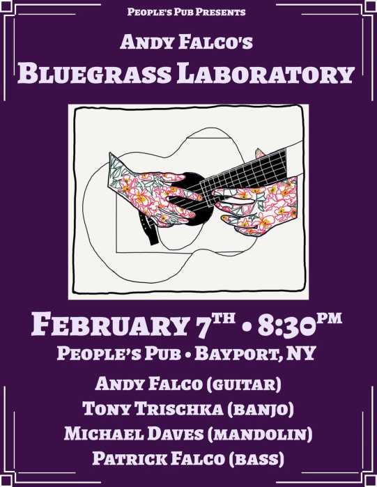 Ok, Bluegrass lovers, Andy Falco‘s