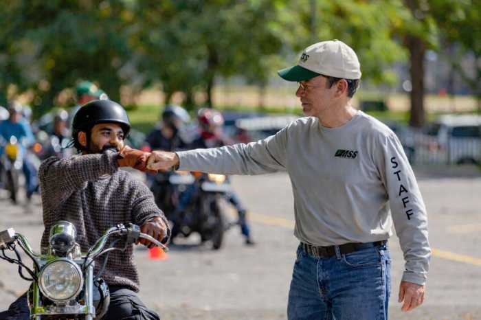 Ever wonder what it is like to ride a mo