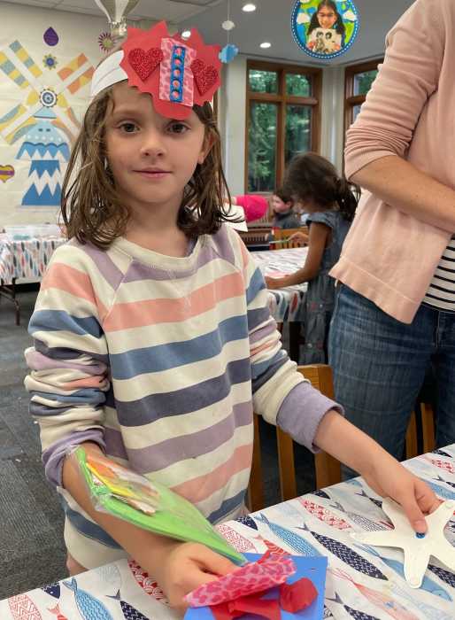 Stop by Emma Clark Library to create a w