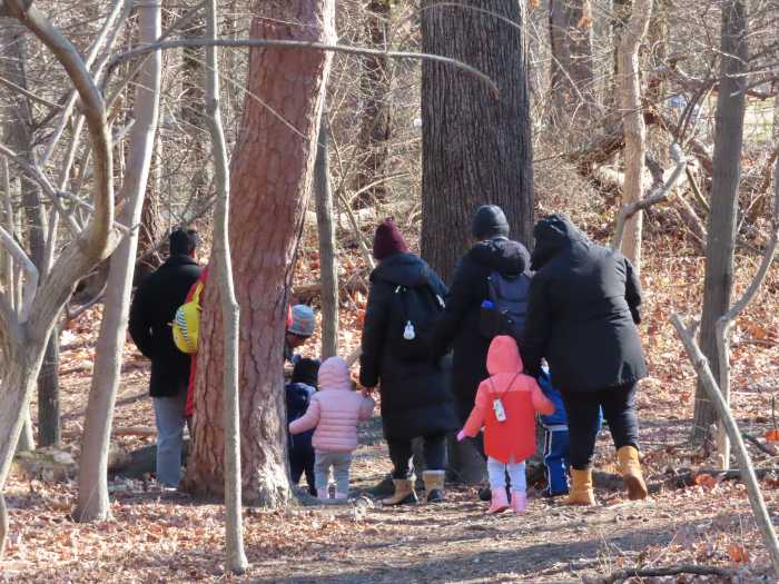 Get outside with other families and a na