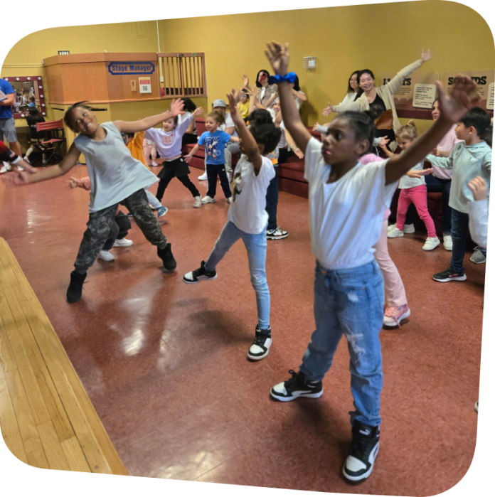 Dance, learn, and move together at this