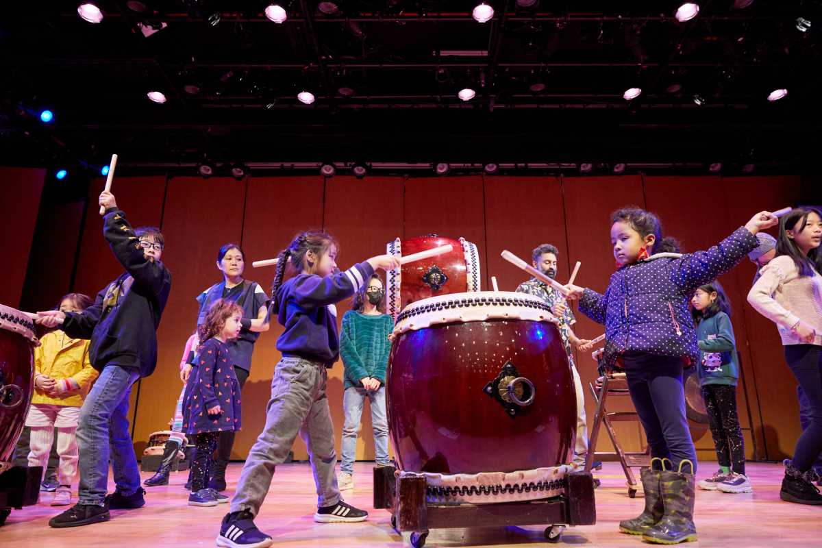 Taiko Workshop © Daphne Youree