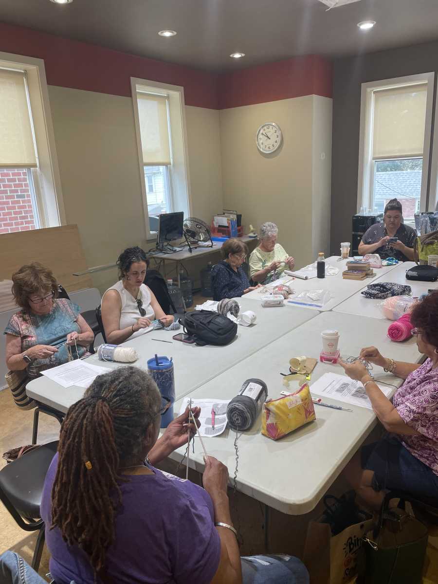 group class at middle village