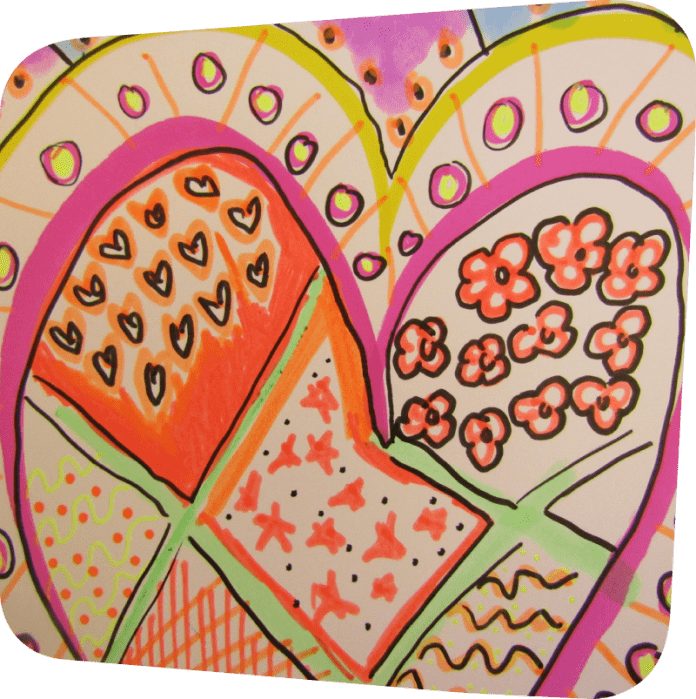 In this months hands-on art workshop, ki