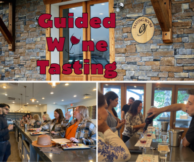 Guided Wine tasting image