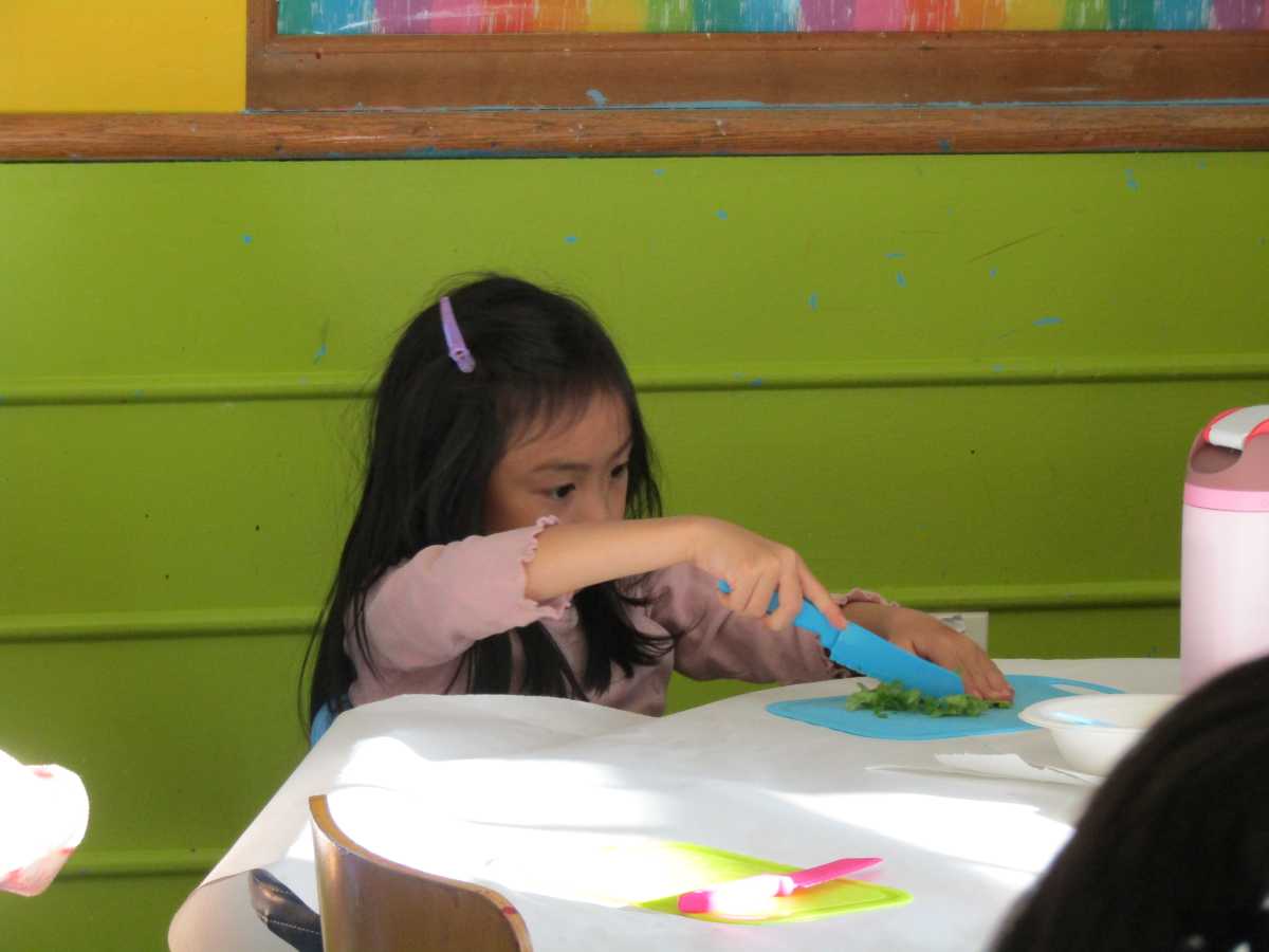 kidz cook rice and beans