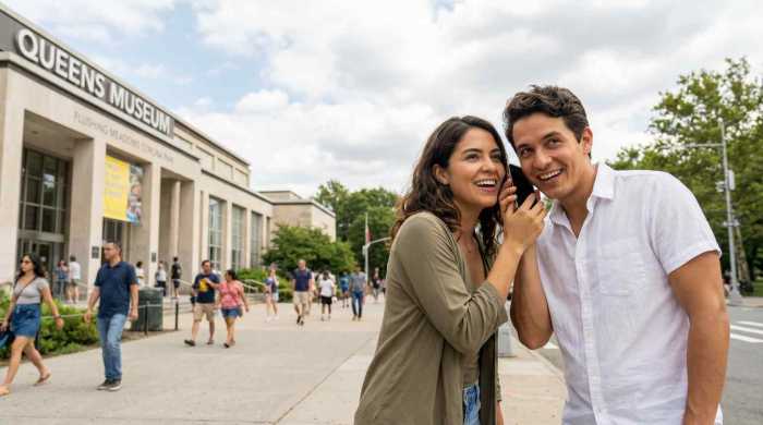 Steel globes tower above secret rebel ga